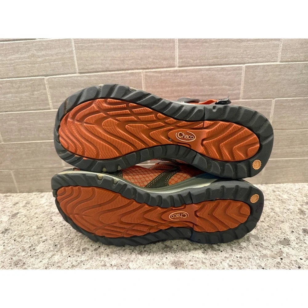 Chaco Women's Outcross EVO MJ Shoes Orange/Grey Gorpcore Water Hiking Size 8.5
